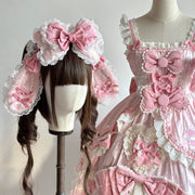 Sanrio-Inspired Padded Bow Lolita KC Headband