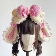 Sanrio-Inspired Padded Bow Lolita KC Headband