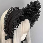 Gothic Lace Lolita Bonnet [MAID], Customizable
