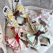 Cupcake Lolita Bow Bunny Ear Headband, Customizable