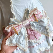 Cupcake Lolita Bow Bunny Ear Headband, Customizable