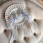 Satin Ballet Lolita Bow Hairband Set [MAID], Customizable