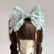 Christmas Bridal Lace Lolita Bonnet – Light Pink, Clearance