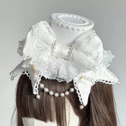 Lace Bow Lolita Mini Top Hat, Customizable