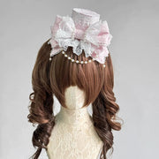 Showa Doll Lolita Bonnet & Top Hat Set, Customizable