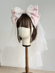 Showa Doll Lolita Bonnet & Top Hat Set, Customizable