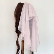 Sea of Dreams Lolita Bonnet Set – Pink & White, Customizable