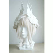 Angel Wing Feather Embroidered Hair Clip