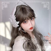 Angel Wing Feather Embroidered Hair Clip