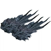 Angel Wing Feather Embroidered Hair Clip