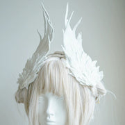 Angel Wing Feather Embroidered Hair Clip