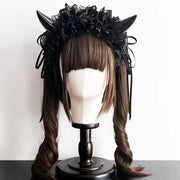 Gothic Devil Horn Headband — Halloween Cosplay