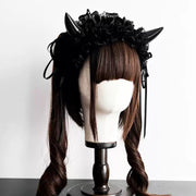 Gothic Devil Horn Headband — Halloween Cosplay