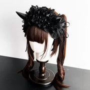 Gothic Devil Horn Headband — Halloween Cosplay