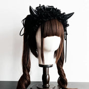 Gothic Devil Horn Headband — Halloween Cosplay