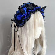 Gothic Devil Horn Headband — Halloween Cosplay