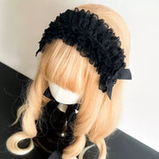 Miss Flora Cotton Lace Headband — Customizable