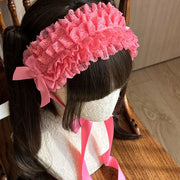 Miss Flora Cotton Lace Headband — Customizable