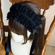 Miss Flora Cotton Lace Headband — Customizable