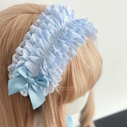 Miss Flora Cotton Lace Headband — Customizable