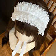 Miss Flora Cotton Lace Headband — Customizable