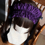 Miss Flora Cotton Lace Headband — Customizable