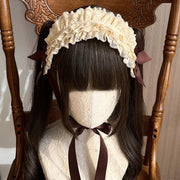 Miss Flora Cotton Lace Headband — Customizable
