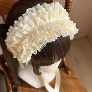 Miss Flora Cotton Lace Headband — Customizable