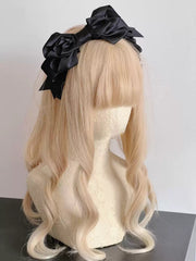 Basic Series Bow KC Lace Headband — Multicolor
