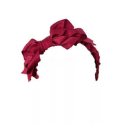 Basic Series Bow KC Lace Headband — Multicolor