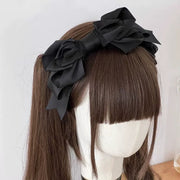 Basic Series Bow KC Lace Headband — Multicolor