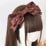Basic Series Bow KC Lace Headband — Multicolor