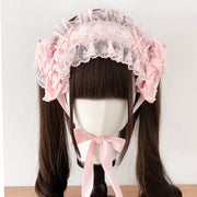 Mood Series Lace Bow Headband — Multicolor