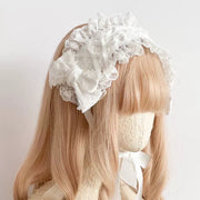 Mood Series Lace Bow Headband — Multicolor