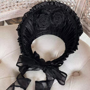 3rd Anniversary Rose Bonnet — 2-in-1 Clip/Brooch