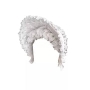 Bridal Lace Bonnet (BNT) — Pure White