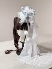 Christmas Crown Mini Top Hat