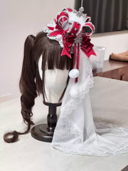Christmas Crown Mini Top Hat
