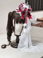 Christmas Crown Mini Top Hat