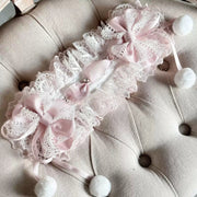 Christmas Lace Bow Headband