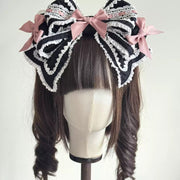 Vintage Cotton Bow KC Headband — Doll Style