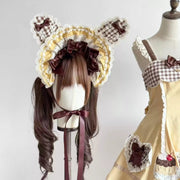 Cupcake Bunny Ear Set