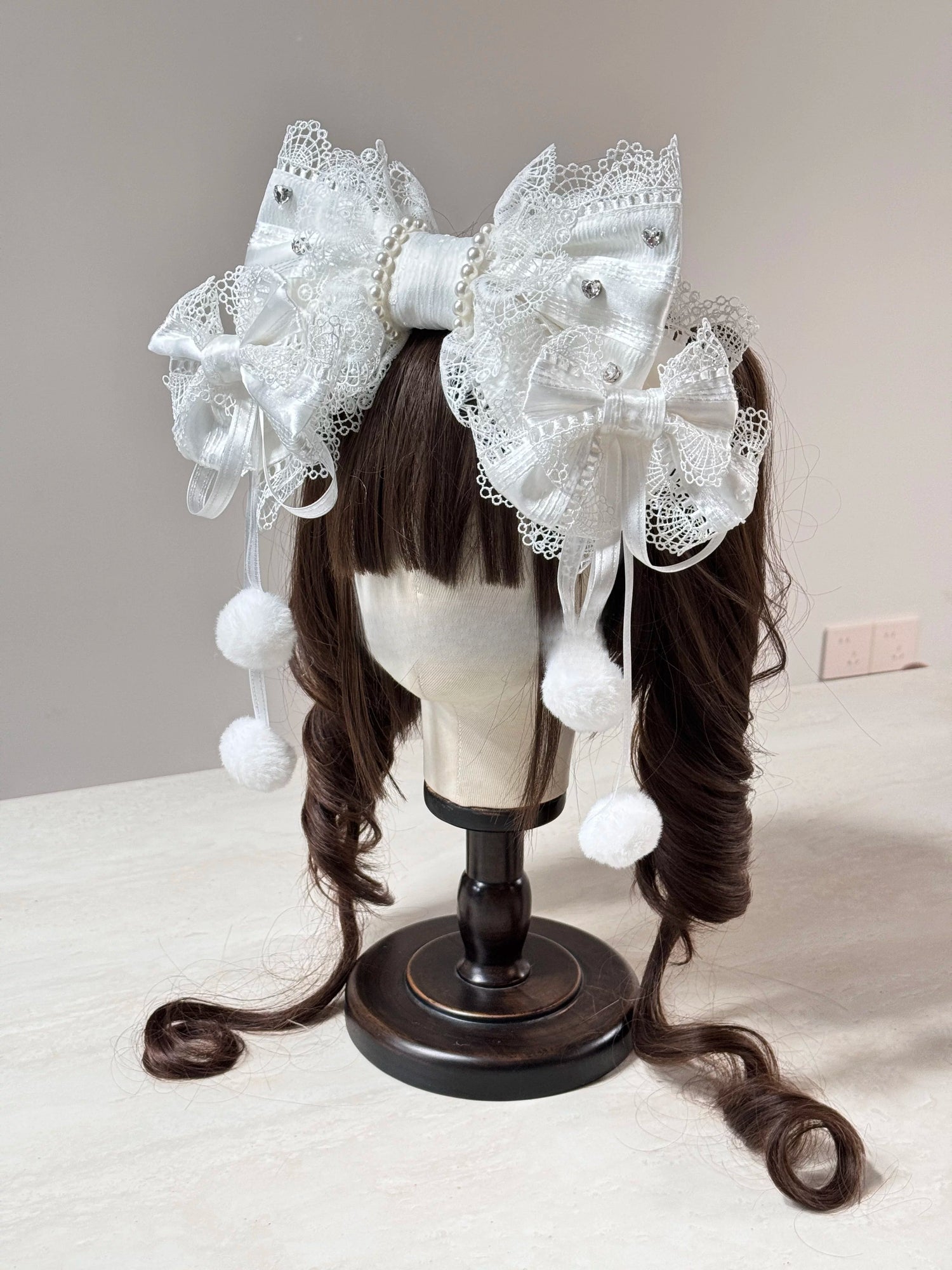 Christmas Bow Lolita KC Headband – Multiple Colorways