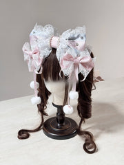 Christmas Bow Lolita KC Headband – Multiple Colorways