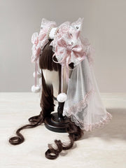 Christmas Bow Lolita KC Headband – Multiple Colorways