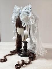 Christmas Bow Lolita KC Headband – Multiple Colorways