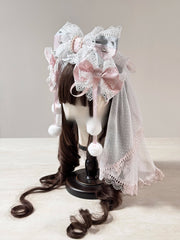 Christmas Bow Lolita KC Headband – Multiple Colorways