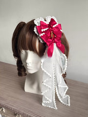 Charlotte Strawberry Heart Hanamaru Clip (Trailing Tail)