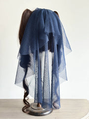 Sea of Dreams Lolita Bonnet Set – Navy, Customizable