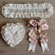 3-Way Ribbon Bow Hair Clip — Clip, Headband or Hanamaru